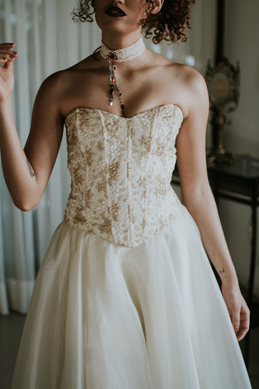 Vestido Véu de Alvorada