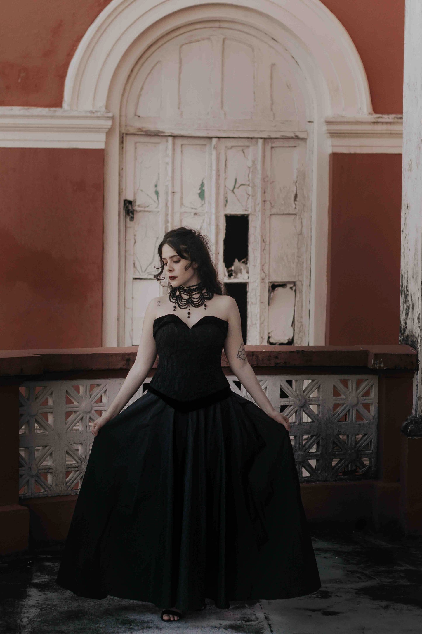 Vestido Veludo Silencioso