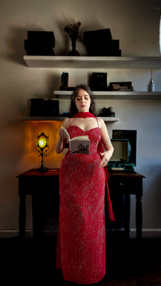 Vestido Som Vermelho