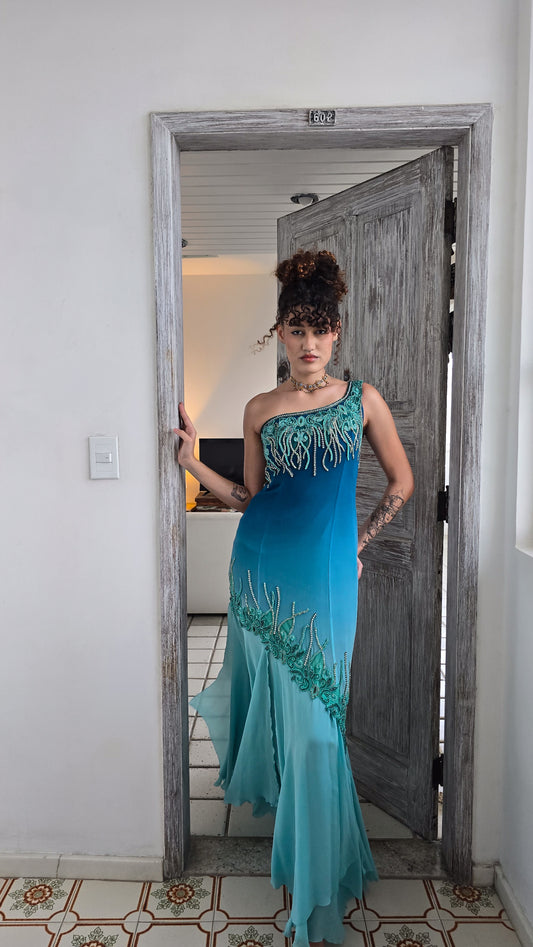 Vestido Acquamarine