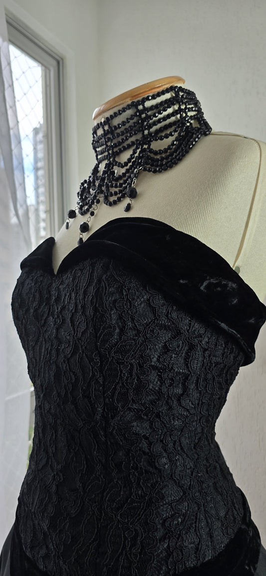 Vestido Veludo Silencioso