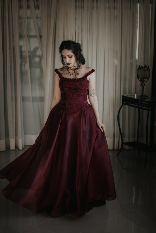 Vestido Nocturna Rubra