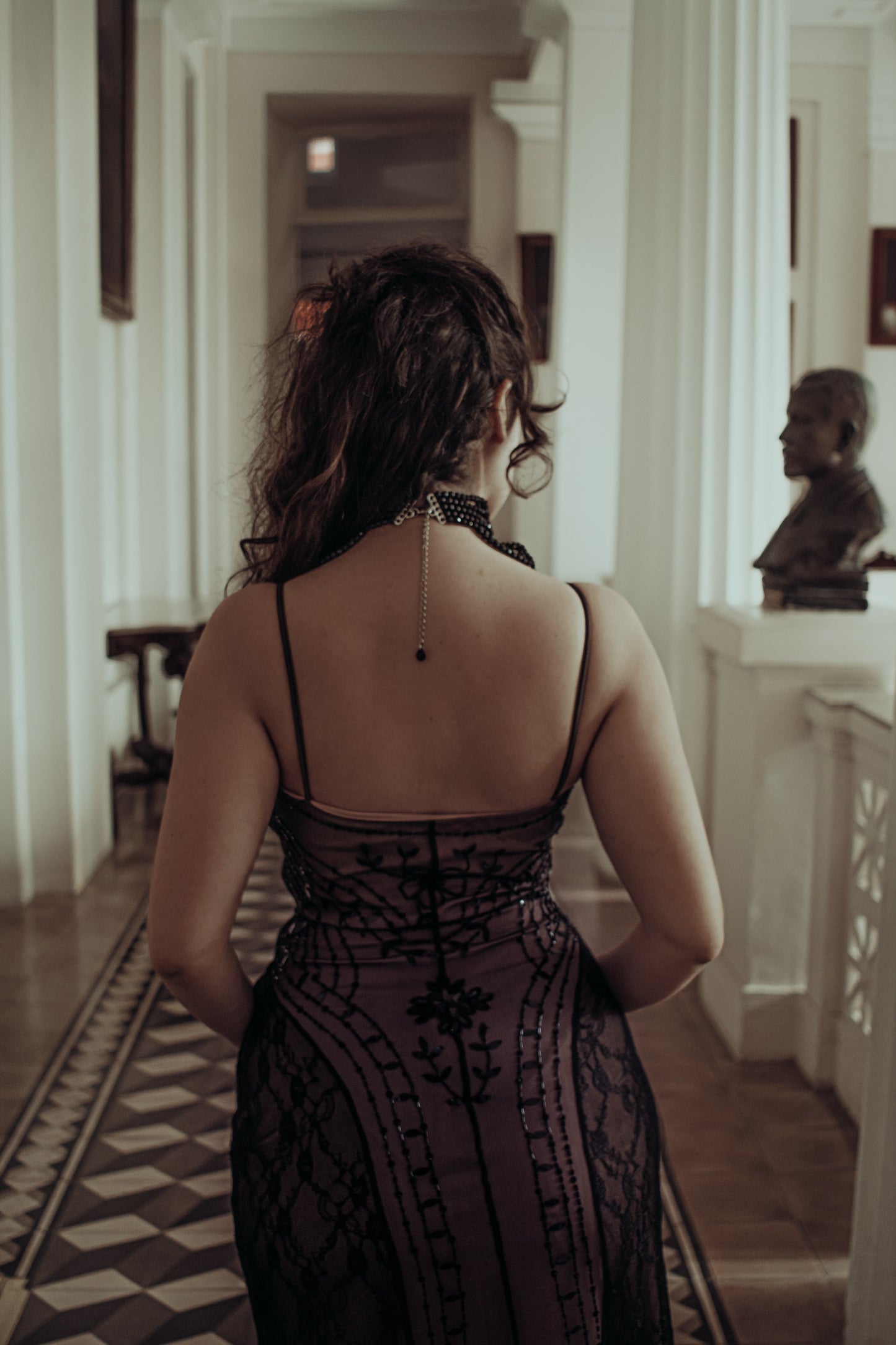 Vestido Noite Orquídea