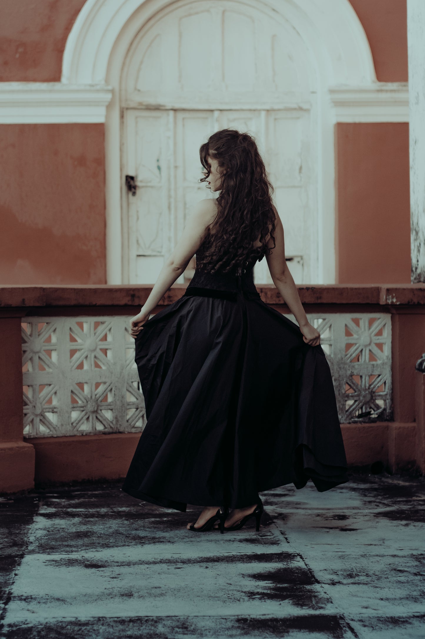 Vestido Veludo Silencioso