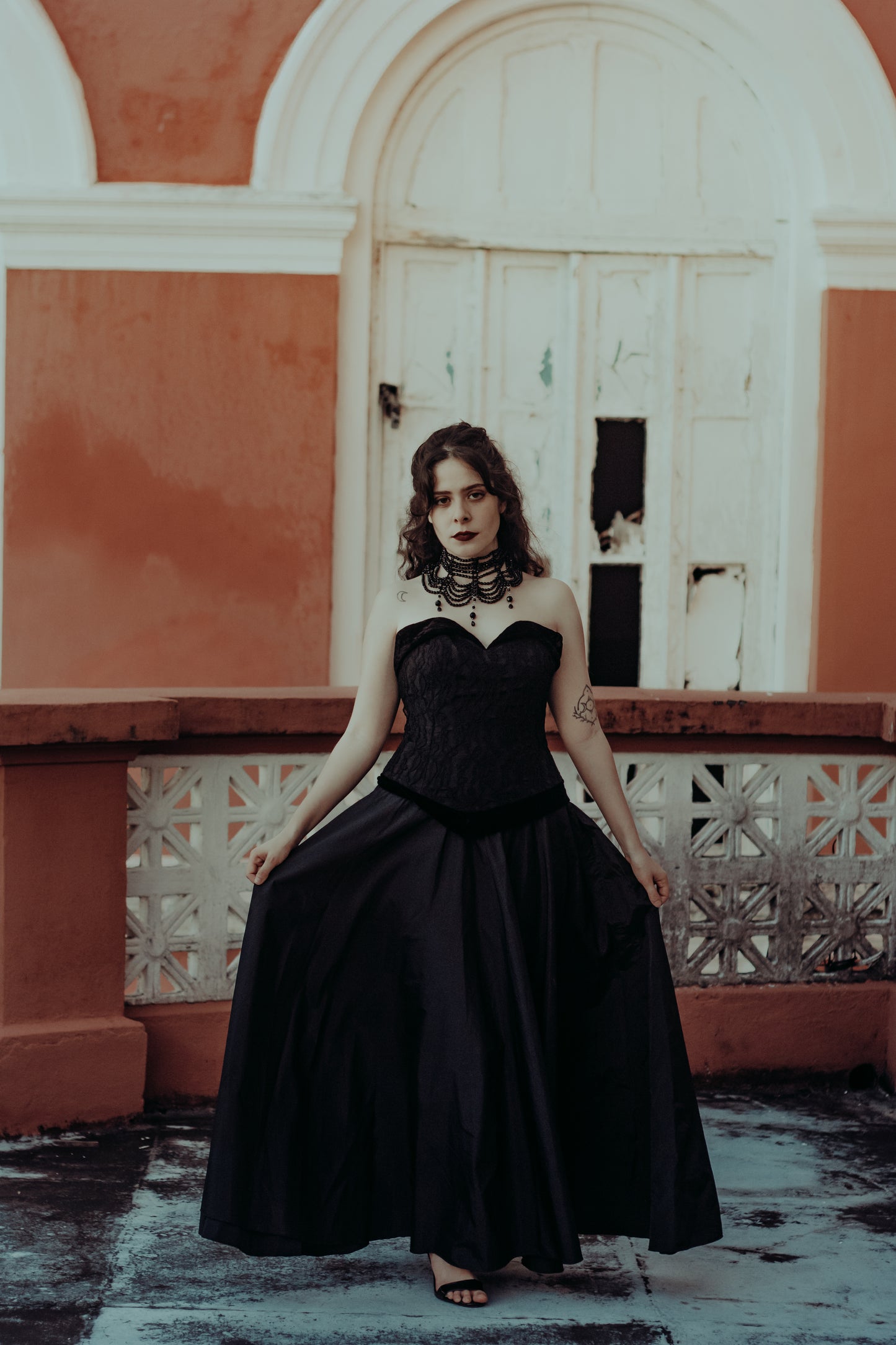 Vestido Veludo Silencioso