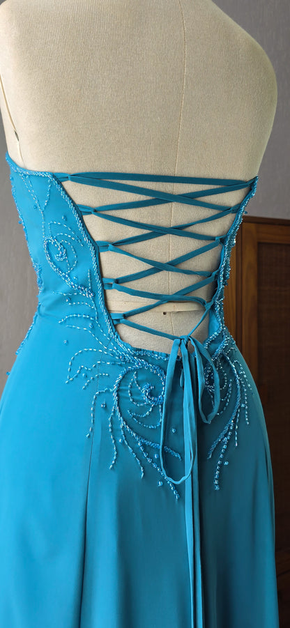 Vestido Celeste