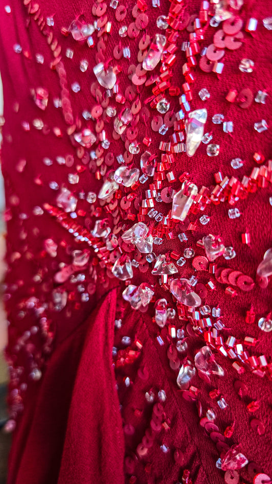 Vestido Carmim