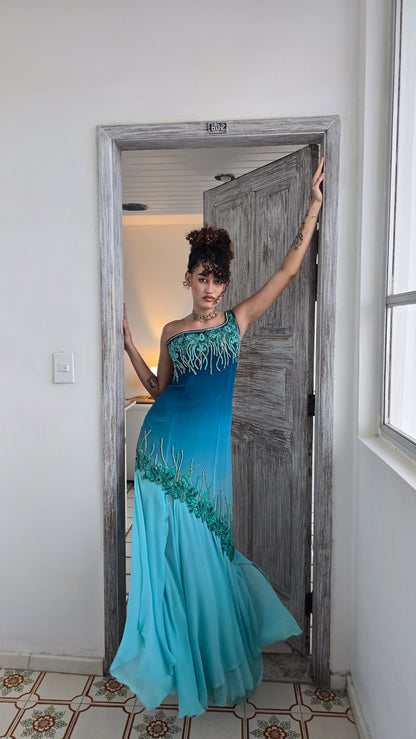 Vestido Acquamarine