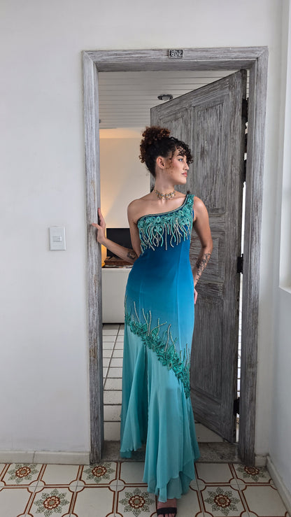 Vestido Acquamarine