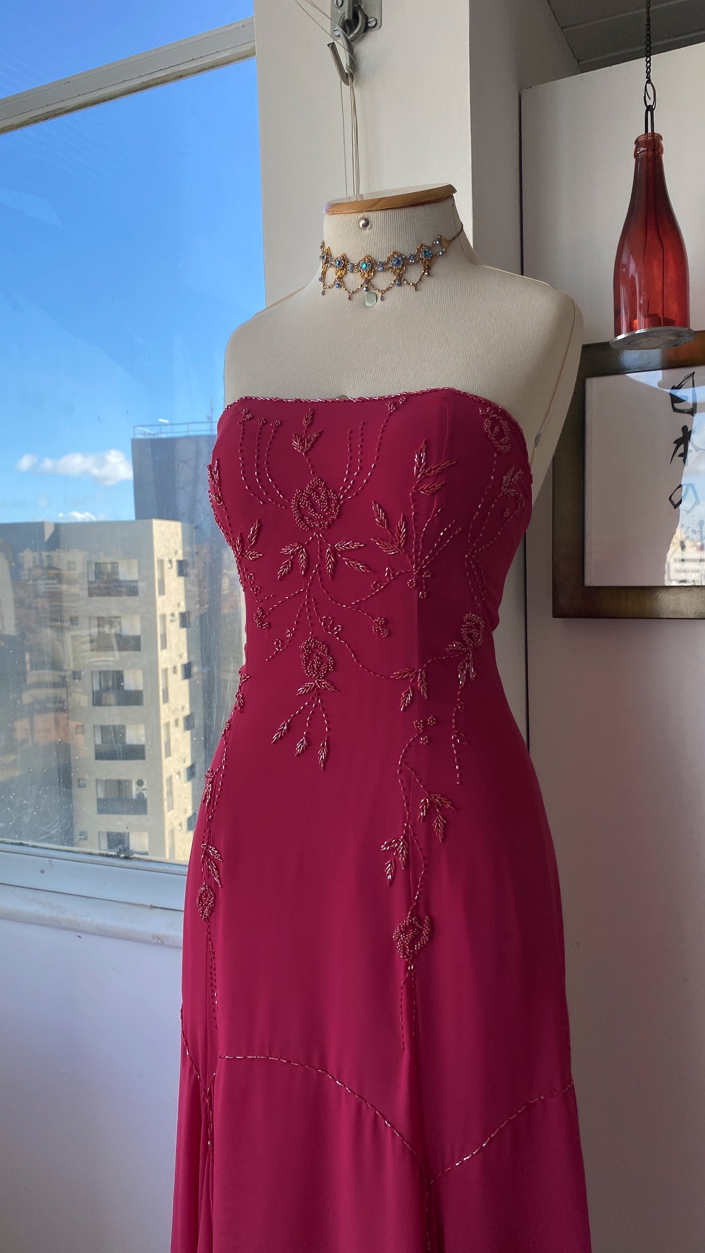 Vestido La Vie en Rose