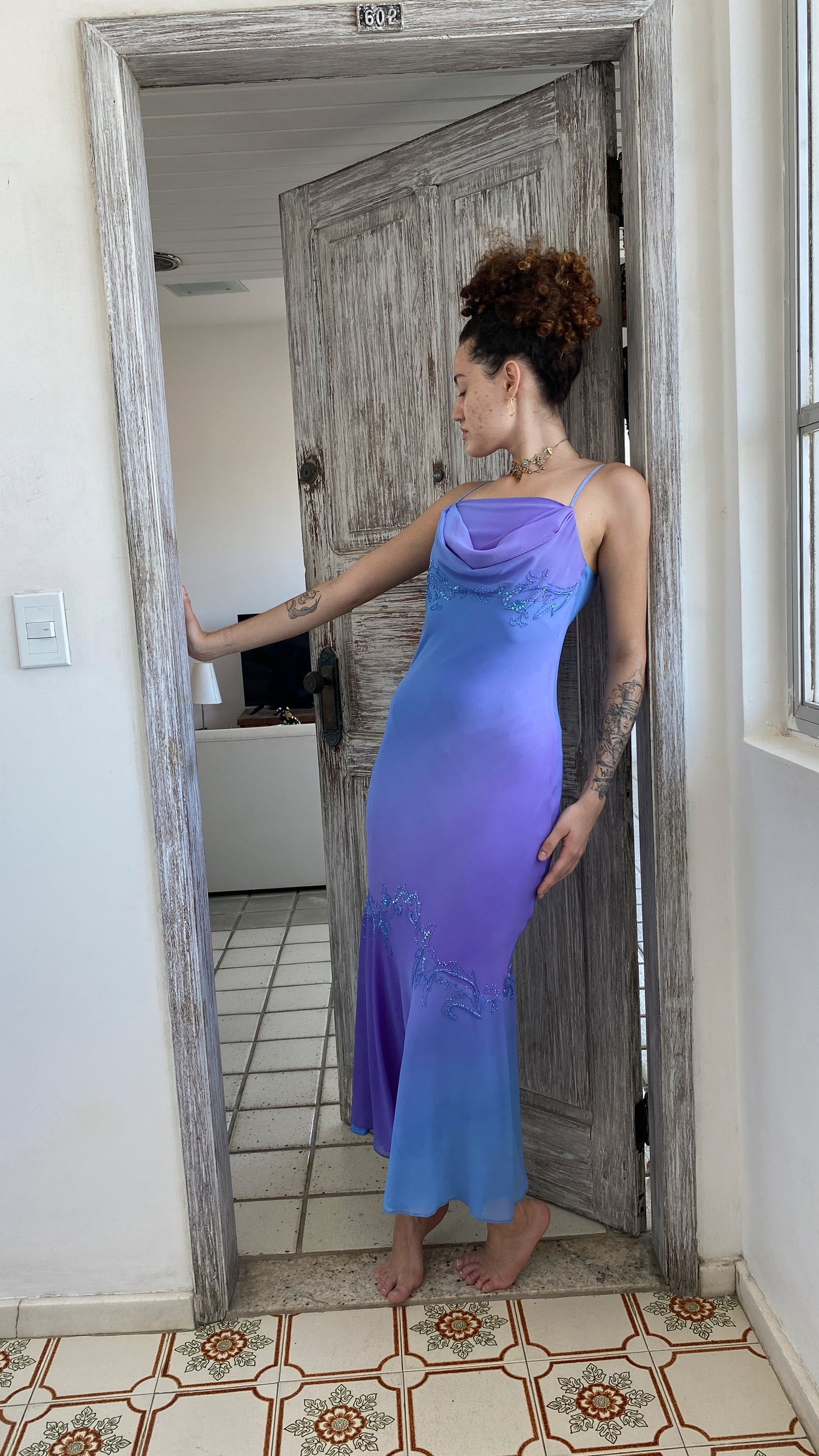 Vestido Lavanda